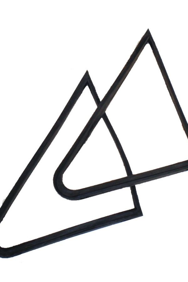 gomas triángulos puertas mk1 (par)