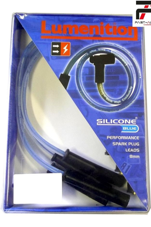 Juego Cables bujías Lumenition "Silicona azul"