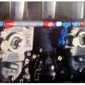 Kit conexión dos carburadores Weber