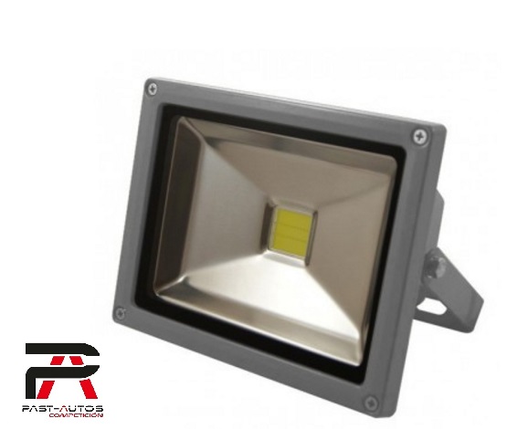 Foco proyector LED 20W 230vca Gris